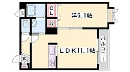 カルムリー福崎　C棟 3階/-