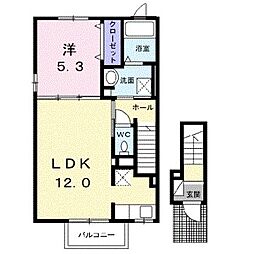 イーグレットヒルズII 2階/-
