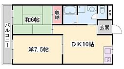 サニーハイム東出口 1階/-