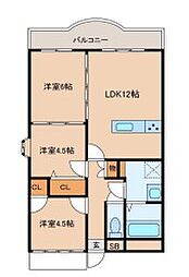 メゾンドール姫路英賀保 3階