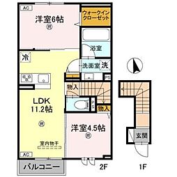 アンクレール 2階/-