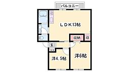 カサベルデ南山I 2階