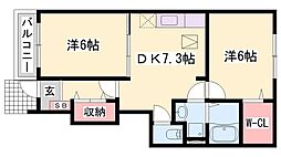 フェリア糸井 F 1階/-