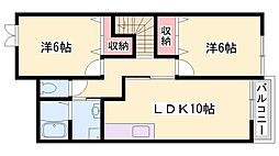 フレッサ プラード 2階/-
