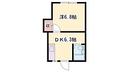 ヒルハイツC棟 3階/-