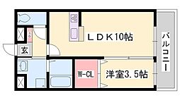 シャルマンプレイス 1階/-