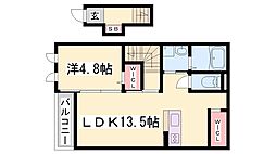 あいトピア 1LDKの間取図画像