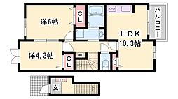 エスペランサ香寺 2階