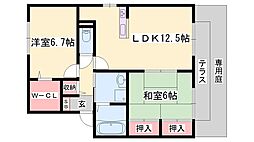 ベルメゾンA棟 1階/-