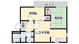 ココロンハイツ小谷 2階