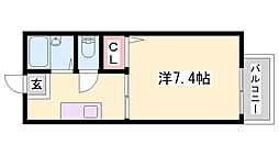 ハイツフラリッシュII 1階/-