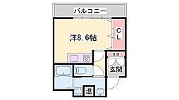 シャトー三和南車崎 2階/-
