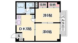 ドミールB 1階