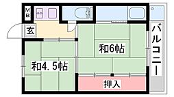 ビレッジハウス朝日ヶ丘 2階