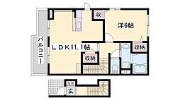 ヴィラ グリチーネI 2階/-