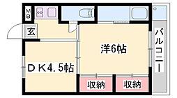 ビレッジハウス西夢前第二 1階