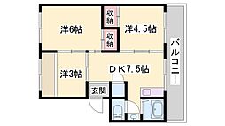 ヴィラナリー佐用 2階