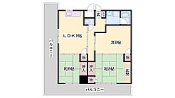 ラフェスタ加西 3LDKの間取図画像