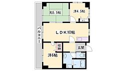 ソレーユ南条 3LDKの間取図画像
