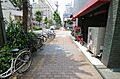 敷地の東側前面...