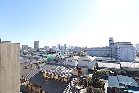バルコニーからの眺め（南方向）［2025年1月10日撮影］