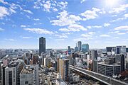 バルコニーからの眺め（南方向）［2025年12月8日撮影］
