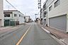外観：物件の東側前面道路（北側から）［2026年7月13日撮影］