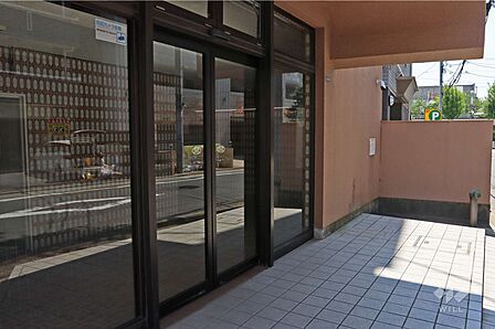 大輪マンション日置の外観(北西側から)