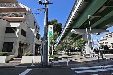 敷地北側の前面道路(東側から)