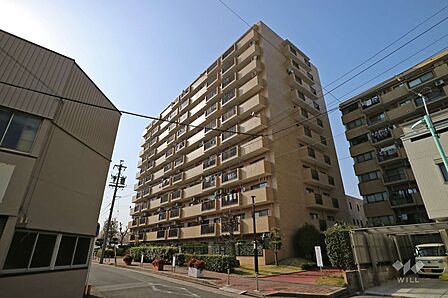ダイアパレス東白壁B棟の外観（南東側から）