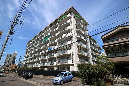 チサンマンション徳川町の外観（南東側から）