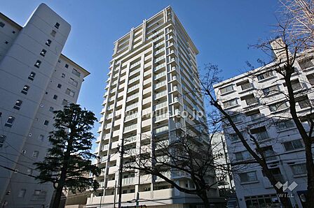 プレミスト泉レジデンスの外観(北東側から)