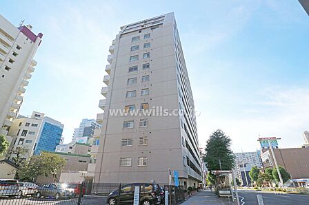 コープ野村東櫻の外観(東側から)