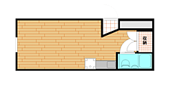 上落合ユニオンビル ワンルームの間取図画像