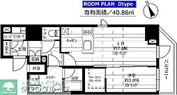 ステージファースト浅草橋 1LDKの間取図画像
