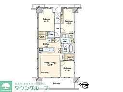 オーベル青砥レジデンス 3LDKの間取図画像