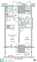 江東区大島4丁目マンション 1LDKの間取図画像