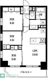 アーバンパーク立石 3LDKの間取図画像