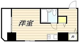 メゾン・ド・ヴィレ住吉 ワンルームの間取図画像