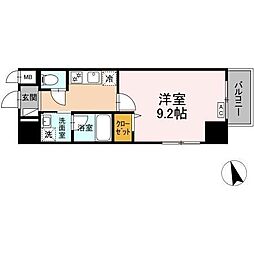 ソシア西葛西 1Kの間取図画像