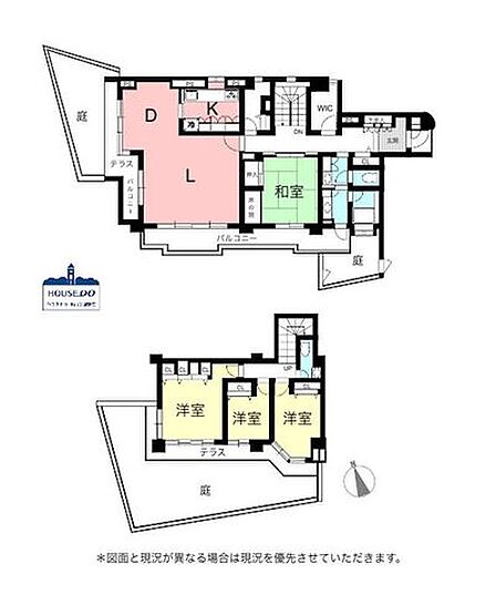 占有面積166.39m2、専用庭も付いている広々とした物件です!