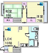 東尻池4丁目戸建  ｜ 兵庫県神戸市長田区東尻池町４丁目（賃貸一戸建2LDK・1階・62.00㎡） その2