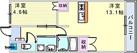 シャンティ 101 ｜ 兵庫県明石市大久保町松陰（賃貸アパート1LDK・1階・41.32㎡） その2