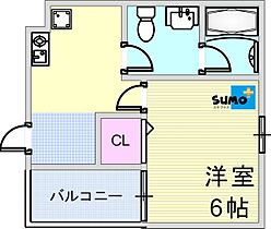 セルサス明石壱番館 401 ｜ 兵庫県明石市本町２丁目（賃貸マンション1K・4階・20.90㎡） その2