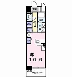 クリーモア・藏 ワンルームの間取図画像