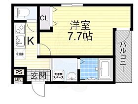 大阪府大阪市住吉区山之内３丁目6番19号（賃貸アパート1K・1階・26.76㎡） その2