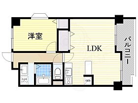 大阪府大阪市住吉区殿辻２丁目（賃貸マンション1LDK・9階・46.87㎡） その2