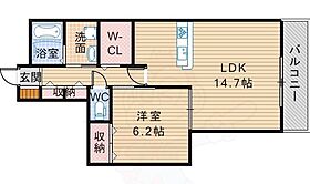 Southグランドメゾン三国ケ丘  ｜ 大阪府堺市堺区向陵西町４丁（賃貸マンション1LDK・2階・55.18㎡） その2