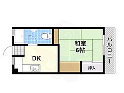 メゾン阪南 6階/-