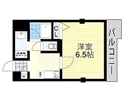 ステージ村田10 1Kの間取図画像